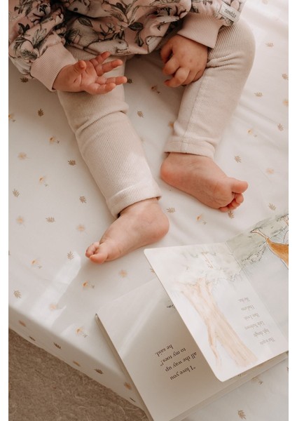 Bebek Boy Lastikli Çarşaf Seti | Daisy Leaves indirimleri