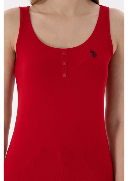 Kadın Kırmızı Tişört Basic 50300895-VR030