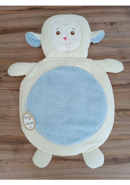 Bebek Alt Açma Minderi & Kuzu Nakış Işlemeli / Bebek Oyun Matı & Bakım Örtüsü /doğum Hediyesi