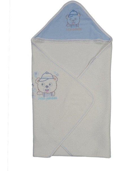Başlıklı Şapkalı Ayı Erkek Bebek Soft Battaniye modelleri