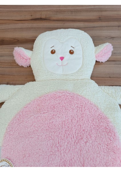 Bebek Alt Açma Minderi & Kuzu Nakış Işlemeli / Bebek Oyun Matı & Bakım Örtüsü /doğum Hediyesi