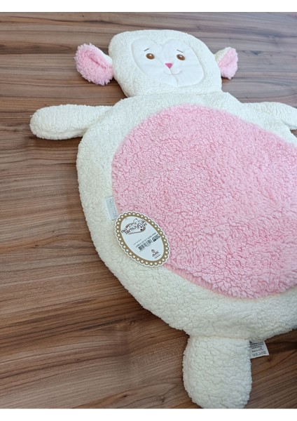 Bebek Alt Açma Minderi & Kuzu Nakış Işlemeli / Bebek Oyun Matı & Bakım Örtüsü /doğum Hediyesi