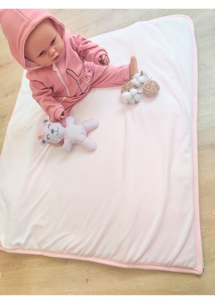 Kadife Kız Bebek Fermuarlı Battaniye