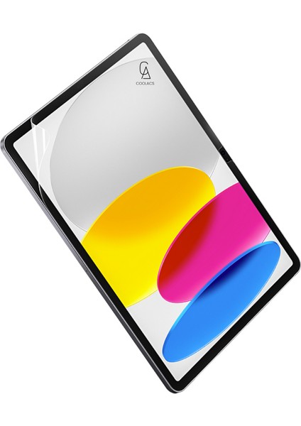 Apple iPad 11.nesil A16 (A3354-A3355) Uyumlu Tam Koruma Nano Esnek Tablet Kırılmaz Ekran Koruyucu