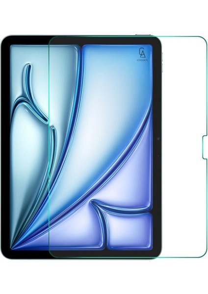 Apple iPad Air 13 2025 M3 (A3268-A3269) ile Uyumlu Temperli Kırılmaz Cam Ekran Koruyucu