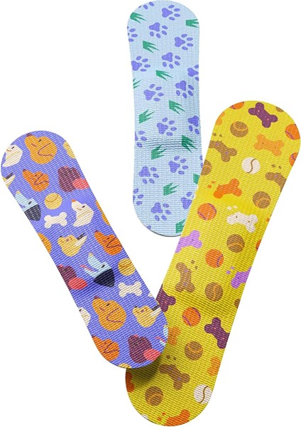 Karışık Ölçülerde Renkli Yara Bandı 48 Adet fırsatları