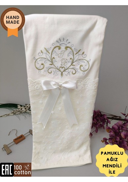 Kız Bebek Battaniyesi %100 Pamuklu Şık Dantelli Nakışlı Doğal Organik Uyku Örtüsü Yenidoğan fiyatları