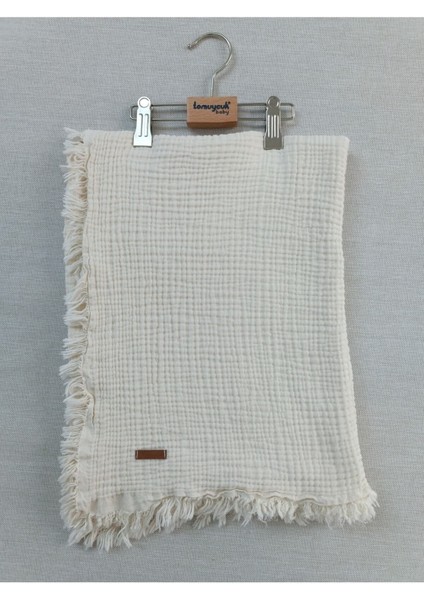 %100 Pamuklu 4 Kat Müslin Bebek Battaniyesi 90X120 cm - Mevsimlik Bebek Örtüsü - Oscar fırsatları