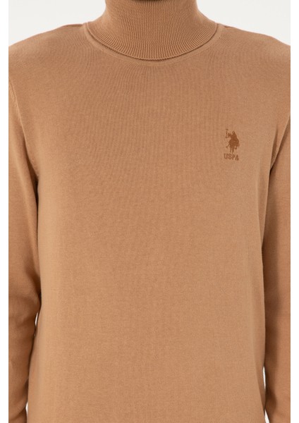 Erkek Camel Melanj Kazak /triko 50288884-VR122