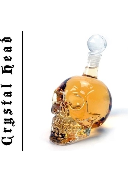 Crystal Head Kuru Kafa Cam Şişe 350 ml