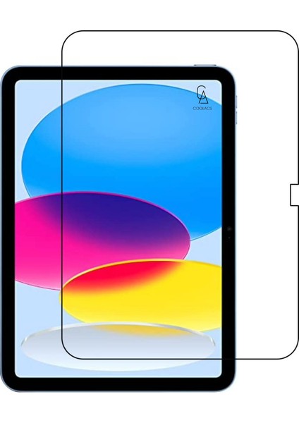 Apple iPad A16 11.nesil (A3354-A3355) ile Uyumlu Temperli Kırılmaz Cam Ekran Koruyucu