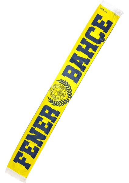 Orijinal Lisanslı Established 1907 Fenerbahçe Saten Şal Atkı