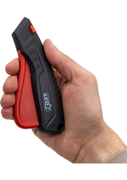 SX-9607 Otomatik Geri Çekmeli Emniyetli Maket Bıçağı