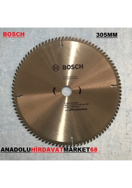 305MM Elmas Testere Plastik Alüminyum Metal Kesici Testere