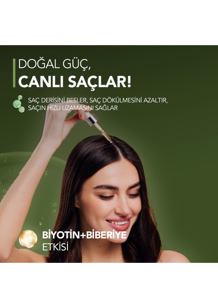 Biberiye Ve Biotin Kompleksi 50 Ml - Yıpranmış Ve Dökülen Saçlar Için Hızlı Uzatıcı Saç Bakım Yağı modelleri