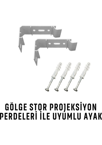 Projeksiyon Perdesi Için Duvar ve Tavana Uyumlu Özel Ayak