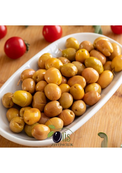 Çizik Yeşil Zeytin Süzme Ağırlık 10 kg Teneke Ambalaj