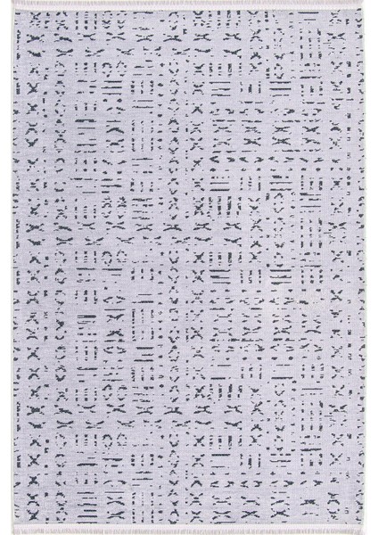 Astana 8210 Gri Koridor Halısı Kesme Yolluk Mutfak Halısı Modern Salon halısı