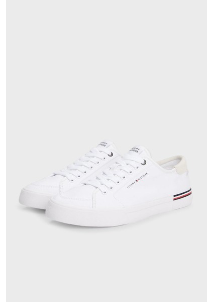 Pamuklu Logolu Sneaker Ayakkabı Erkek Ayakkabı FM0FM05398 Ybs