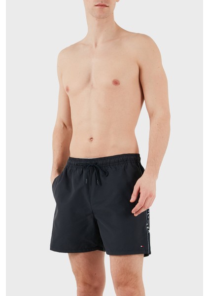 Logolu Cepli Mayo Short Erkek Mayo Short UM0UM03481 Dw5