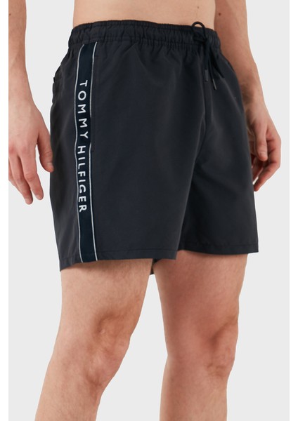 Logolu Cepli Mayo Short Erkek Mayo Short UM0UM03481 Dw5