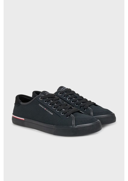 Pamuklu Logolu Sneaker Ayakkabı Erkek Ayakkabı FM0FM05398 Bds fiyatları