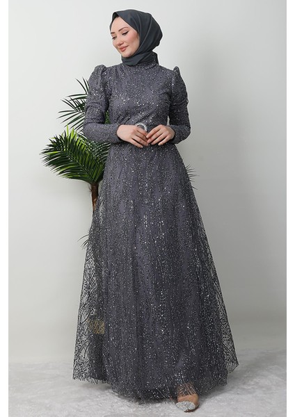 Nilda Simli Abiye Bordo fiyatları