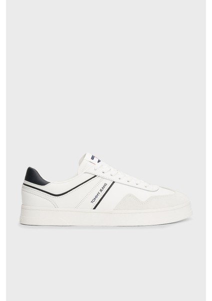 Logolu Süet Sneaker Ayakkabı Erkek Ayakkabı EM0EM01571 Tcr