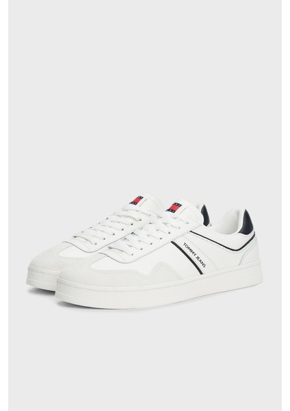 Logolu Süet Sneaker Ayakkabı Erkek Ayakkabı EM0EM01571 Tcr