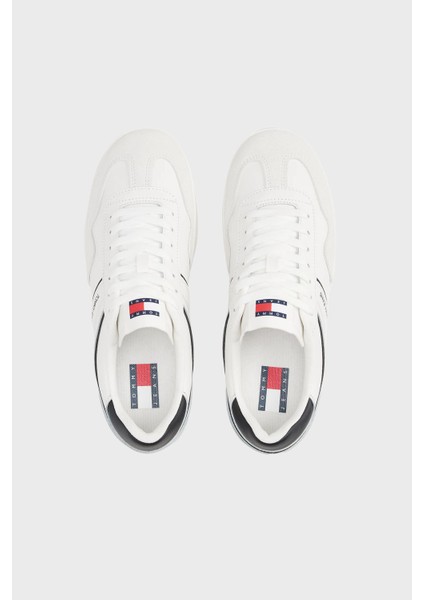 Logolu Süet Sneaker Ayakkabı Erkek Ayakkabı EM0EM01571 Tcr