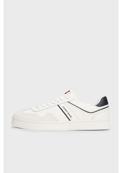Logolu Süet Sneaker Ayakkabı Erkek Ayakkabı EM0EM01571 Tcr