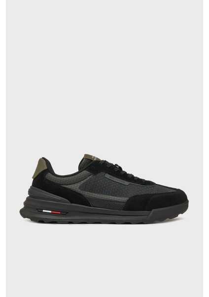 Deri Logolu Sneaker Ayakkabı Erkek Ayakkabı FM0FM05328 Bds