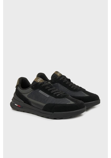 Deri Logolu Sneaker Ayakkabı Erkek Ayakkabı FM0FM05328 Bds