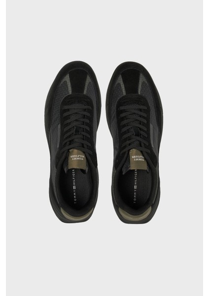 Deri Logolu Sneaker Ayakkabı Erkek Ayakkabı FM0FM05328 Bds