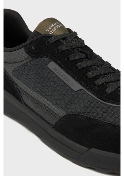 Deri Logolu Sneaker Ayakkabı Erkek Ayakkabı FM0FM05328 Bds