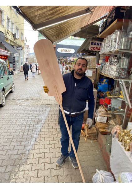 Ahşap Pide Lahmacun Pizza ve Hamur Fırın Küreği 25X85X210 cm