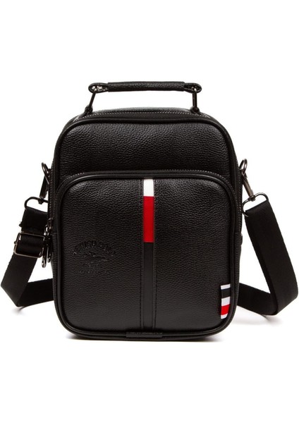 Şık Siyah Suni Deri Çanta, Günlük ve Seyahat İçin Orta Boy, Çapraz Askılı fiyatları