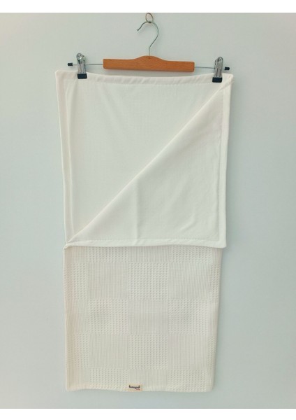 Kız Erkek Bebek Battaniyesi Pike %100 Pamuklu Doğal Organik Uyku Çift Taraflı Örtü 86X86CM fırsatları