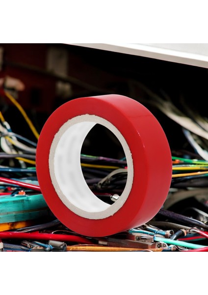 Elektrikçi Bandı Kırmızı Izole Elektirik Bant Elektrik Bandı Pvc 9 Metre modelleri