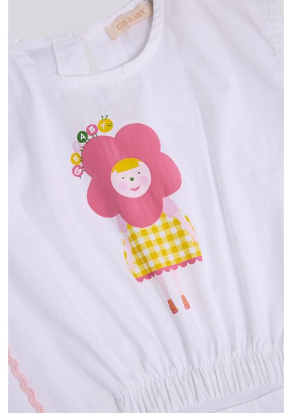 Bg Store Kız Bebek Beyaz Bluz modelleri