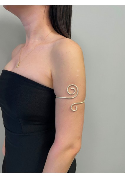 Kıristal Pazu Bilekliği-Arm-Cuff