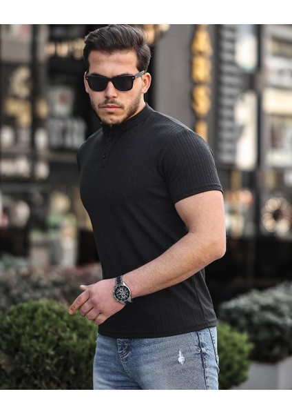 JJ GİYİM Hakim Yaka Düğmeli T-shırt modelleri