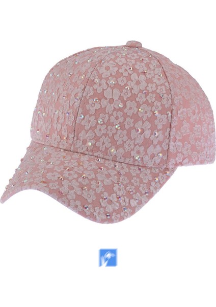 Kadın Güpürlü Taşlı Şapka ( 57-58 cm )