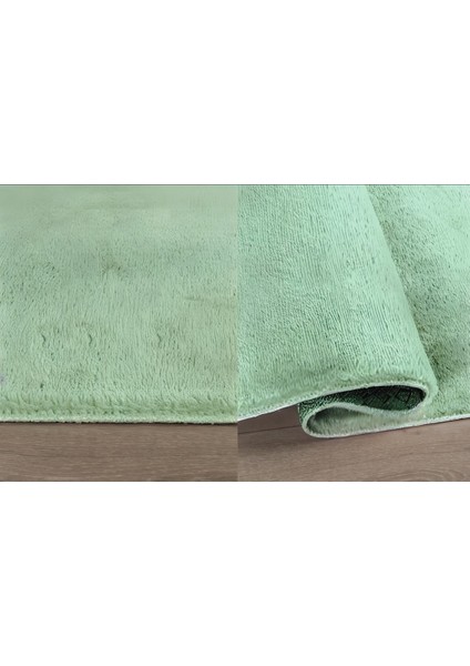 Aksu Kaymaz Taban Peluş Puf Halı
