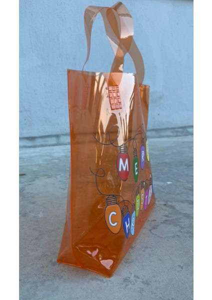 Turuncu PVC Çanta, dayanıklı ve şık orta boy taşıma ürünü fiyatları