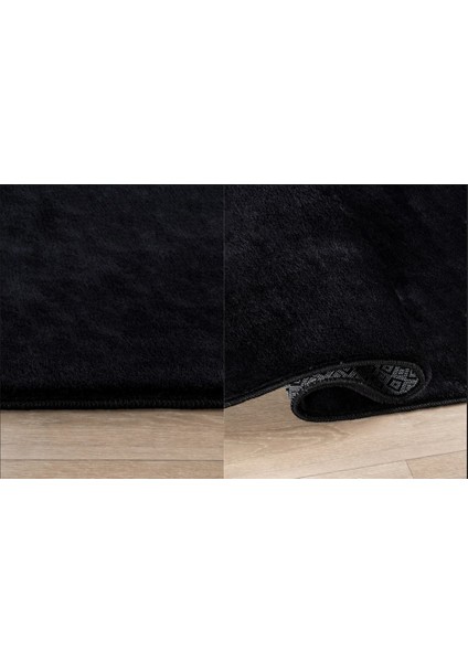 Aksu Kaymaz Taban Peluş Puf Halı