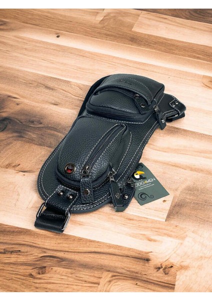 Erkek Siyah Cepli Çapraz Omuz Çantası fiyatları