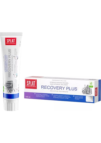 Recovery Plus Diş Macunu Bergamot Aromalı Koruyucu Etki 100 ml Yumuşak Yapı