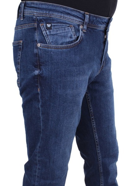 Twister Panama 758-02 Mavi Düşük Bel Dar Paça Erkek Jeans Pantolon modelleri