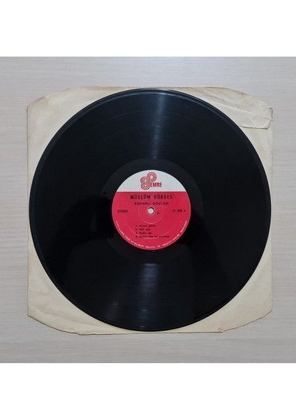 Müslüm Gürses - Esrarlı Gözler - 1980 - Dönem Baskı Plak - Longplay - Lp